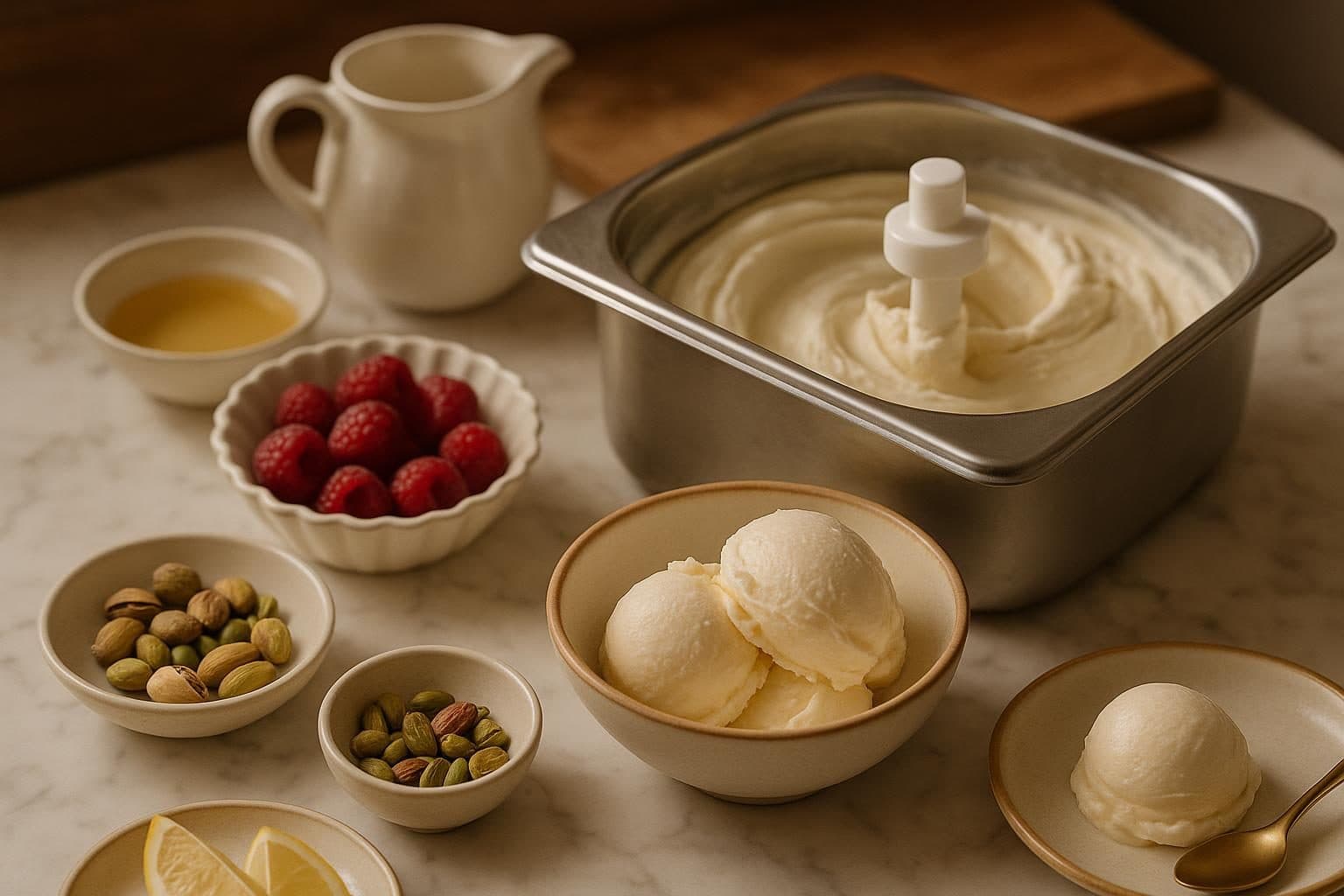 Ice-cream making